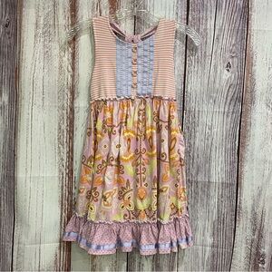 Matilda Jane Girls Size 10 Sleeveless Cotton Dress  #5093